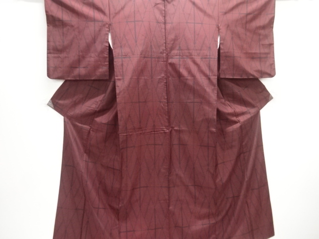 Japanese Kimono / Tsumugi Omeshi Silk